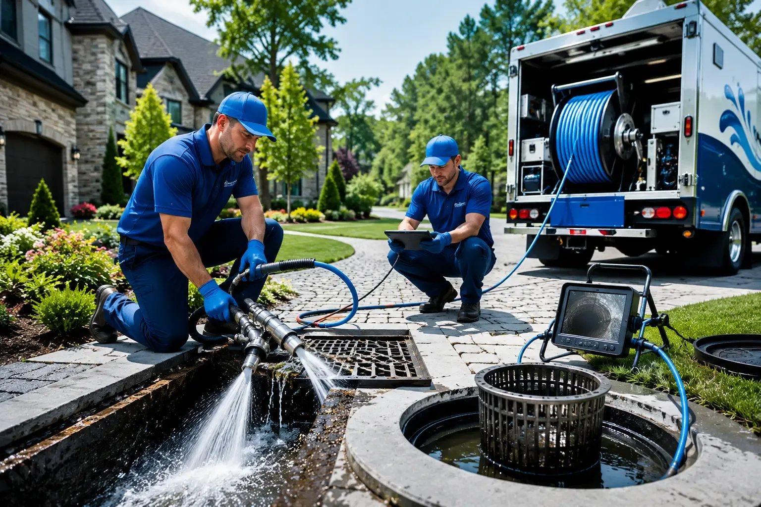 Local outdoor drain cleaning professionals in Perry, AR