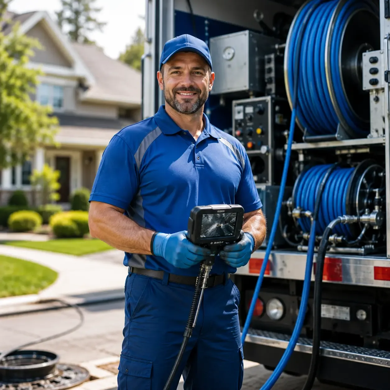 Local outdoor drain cleaning specialists in Perry, AR